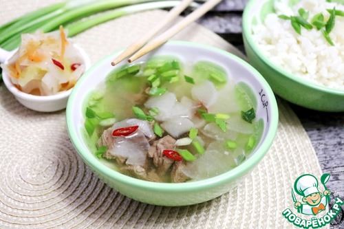 Корейский суп «Согоги мукук»