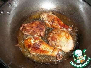 Курица в луковом соусе "Ясса"