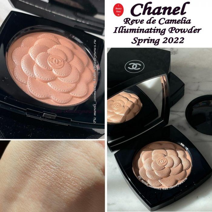 Новый лимитированный хайлайтер Chanel Reve de Camelia Illuminating Powder Spring 2022: первая информация