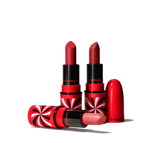 MAC Neutral Tiny Tricks Mini Lipstick Trio Christmas Holiday 2021