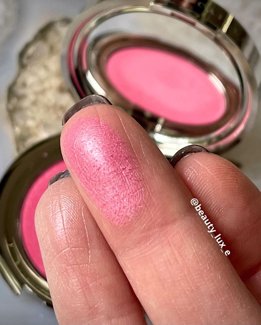 Chantecaille Rouge Perle Blush Christmas Holiday 2021 - Swatches