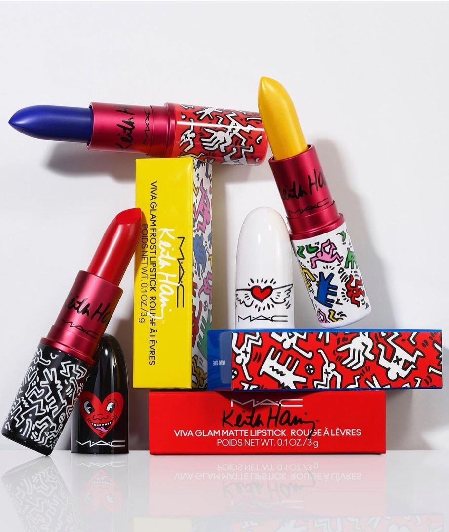 MAC x Keith Haring Viva Glam Spring 2022