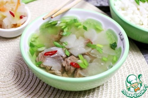 Корейский суп «Согоги мукук»