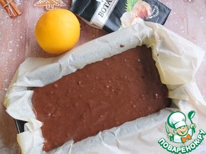 Шоколадный кекс с орехами постный